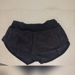 Small black Lululemon Lycra booty shorts